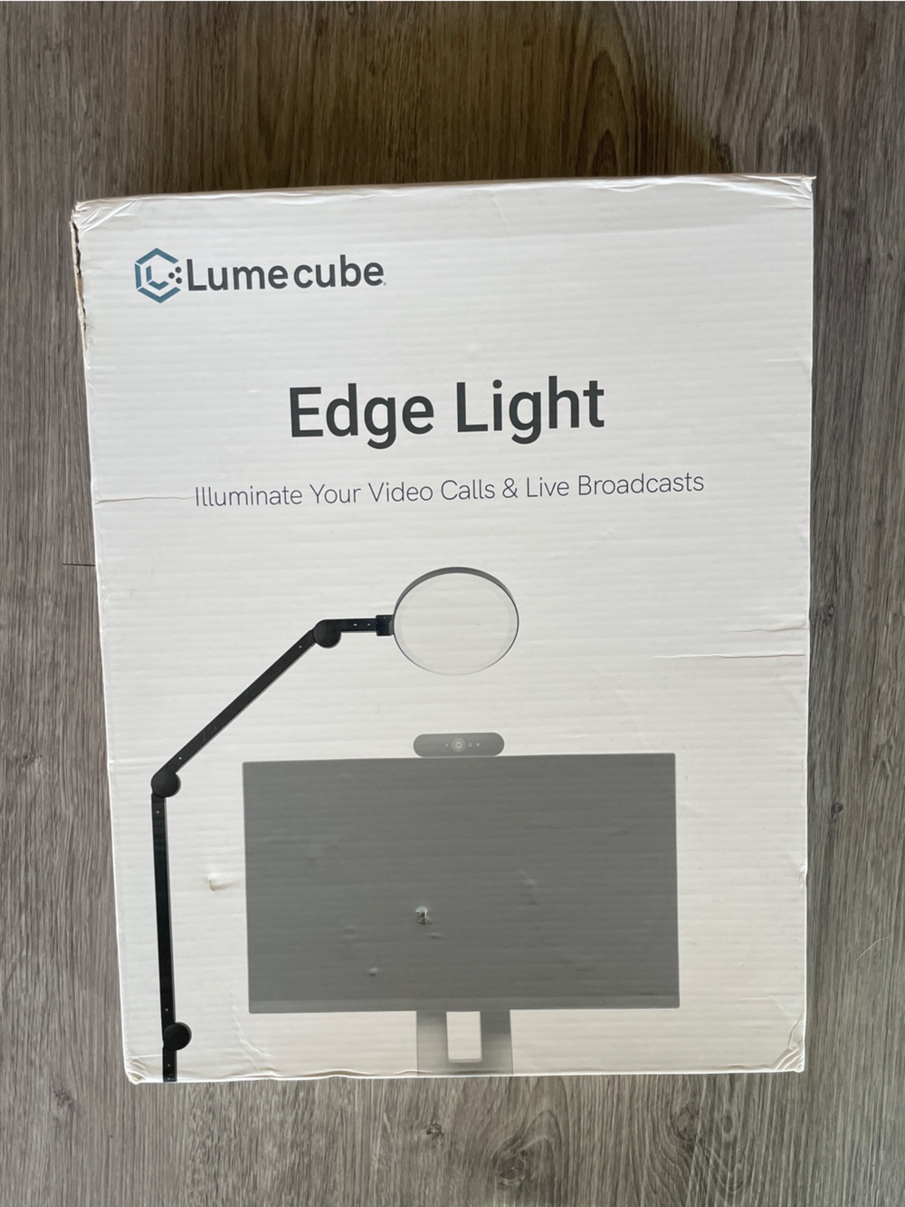 Lume Cube Edge Light LED Desk Lamp – Like New (Used Twice)